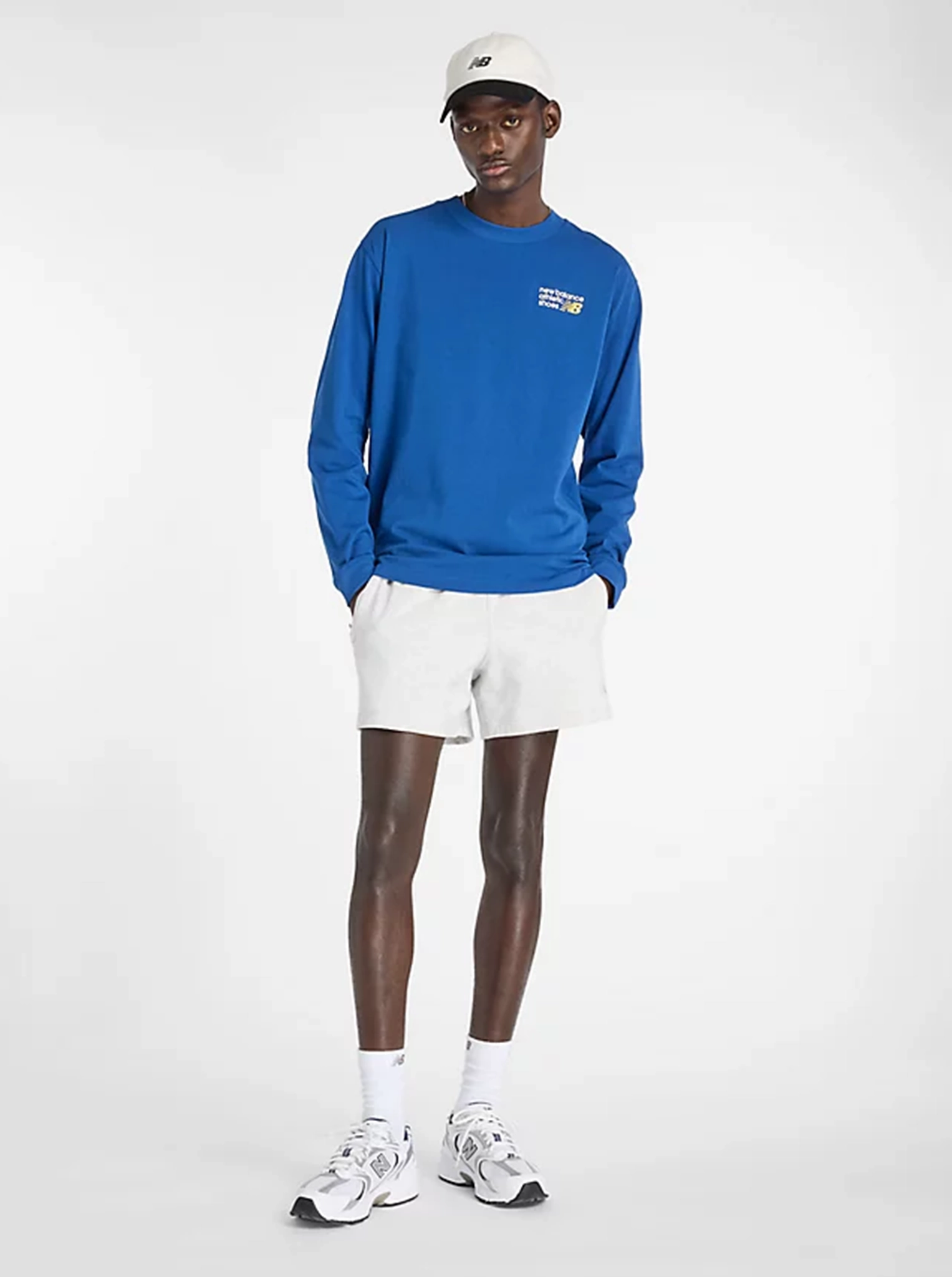 Athletics Relaxed Premium Logo Long Sleeve Smart Casual Look