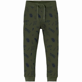 Name it Rifle Green Vifelix Sweatpants Flexibility