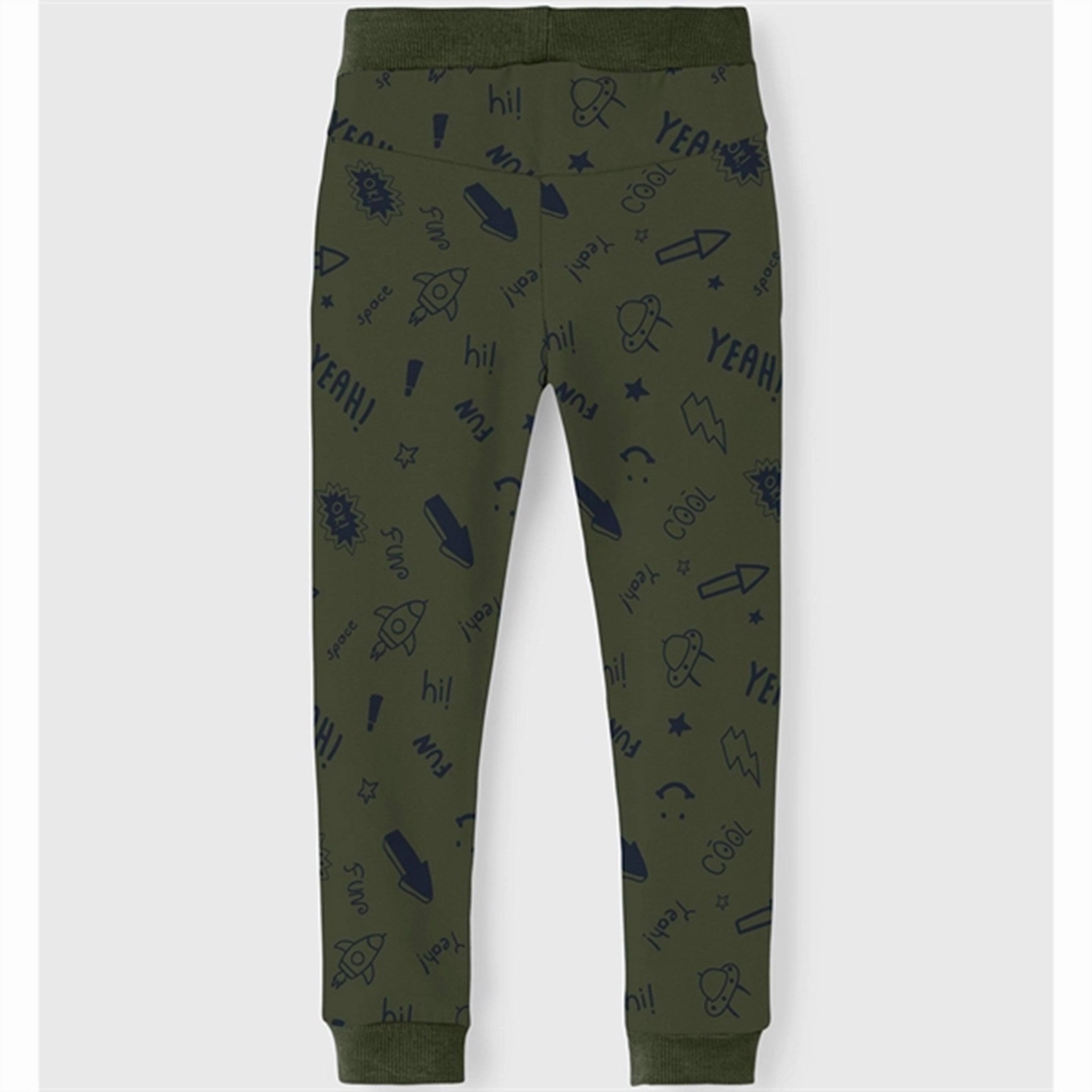 TearResistant Name it Rifle Green Vifelix Sweatpants