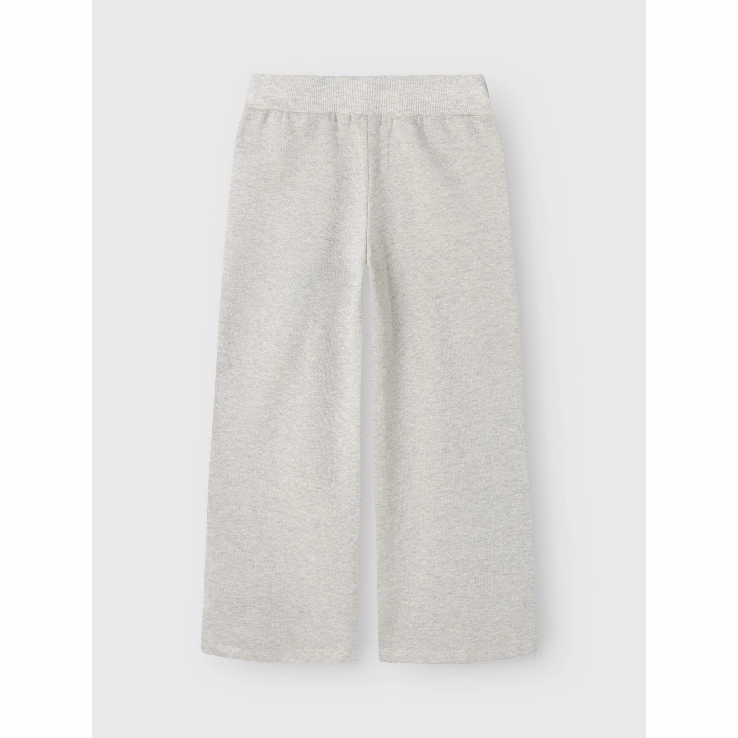 Gel volleyball court Name It Light Grey Melange Sija Wide Sweatpants