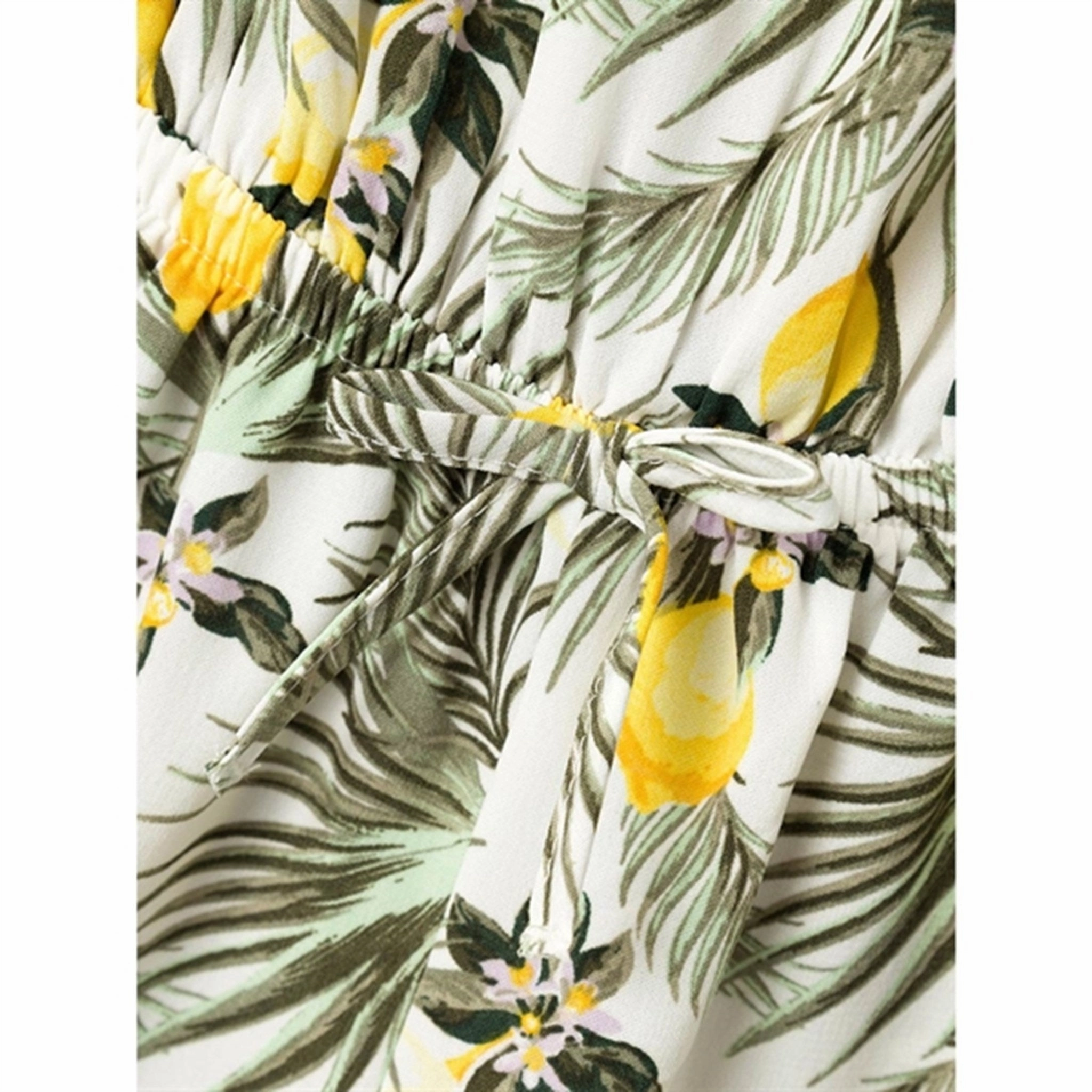 Name it White Alyssum Vinaya Playsuit Office Neutral Daily Vivid