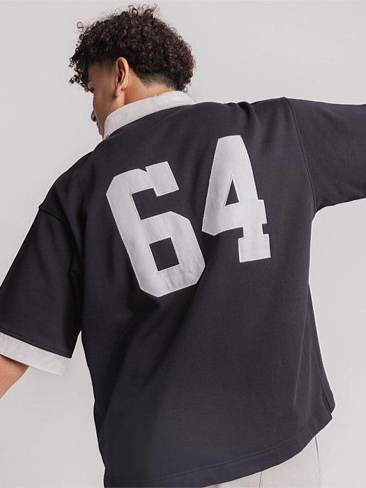 Tour Jersey in Black Outdoor Light