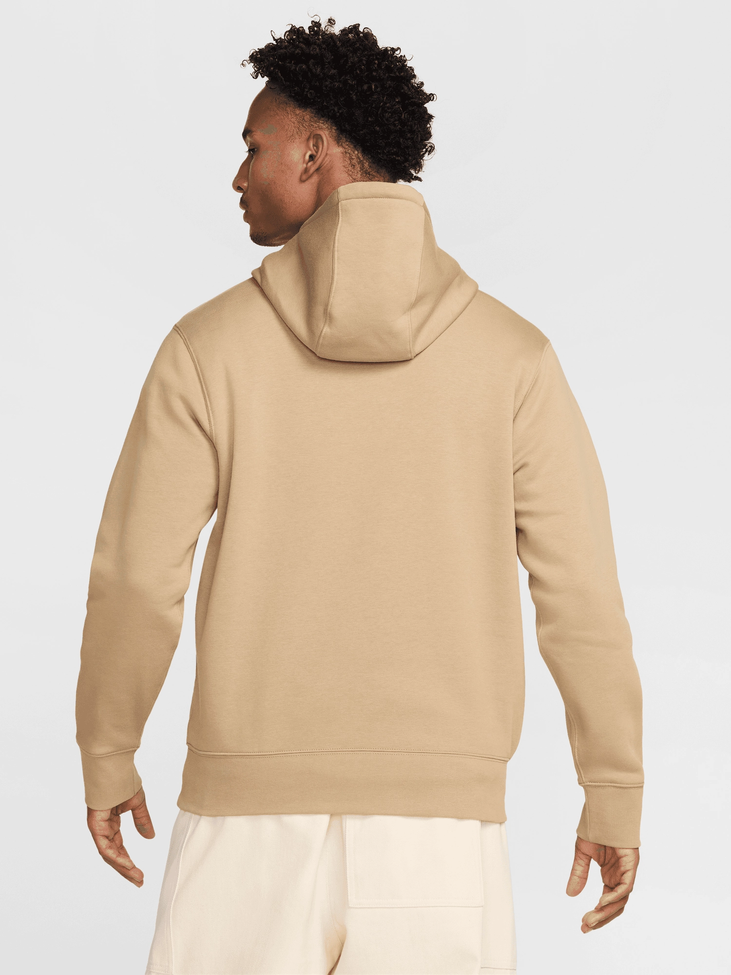 Relaxed Outfit Durable Yarn Club Fleece Pullover Hoodie