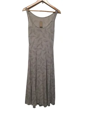 Beige and Black Dress (Size M) Hand-Wash Chic Fit Wear