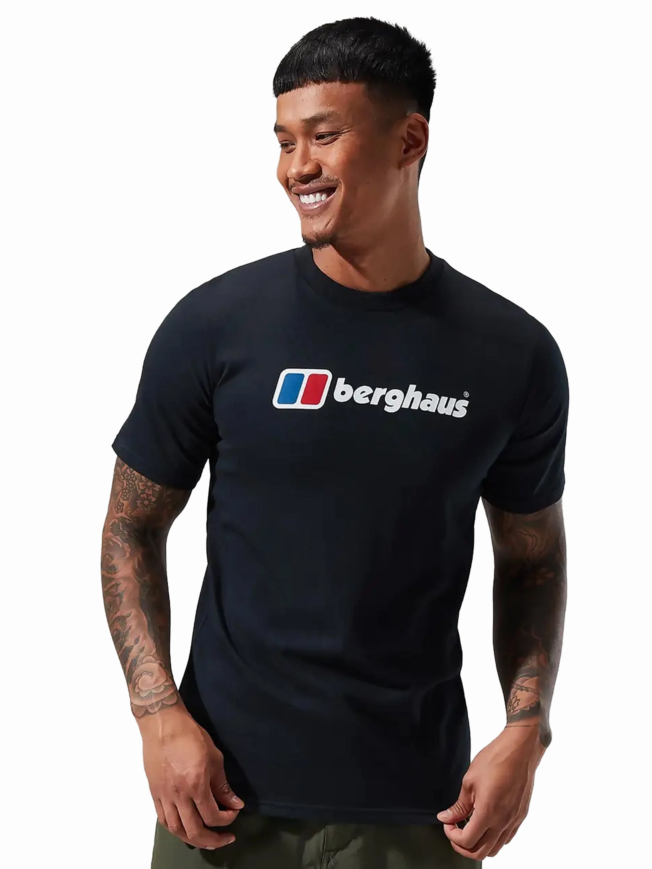 Berghaus | Mens Big Logo T-Shirt Elderly clothing Perfect Fit