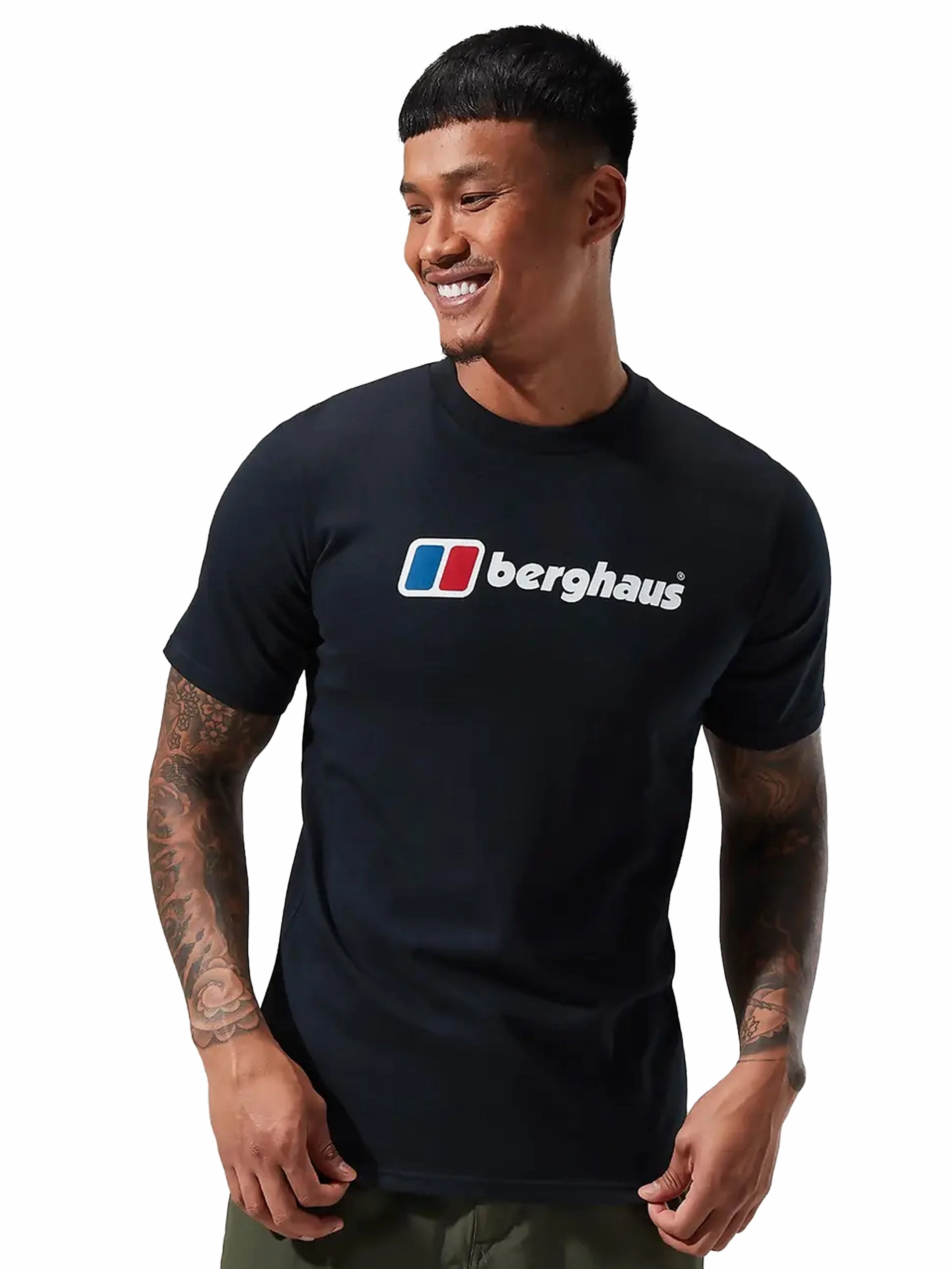 Berghaus | Mens Big Logo T-Shirt WrinkleFreeFabric