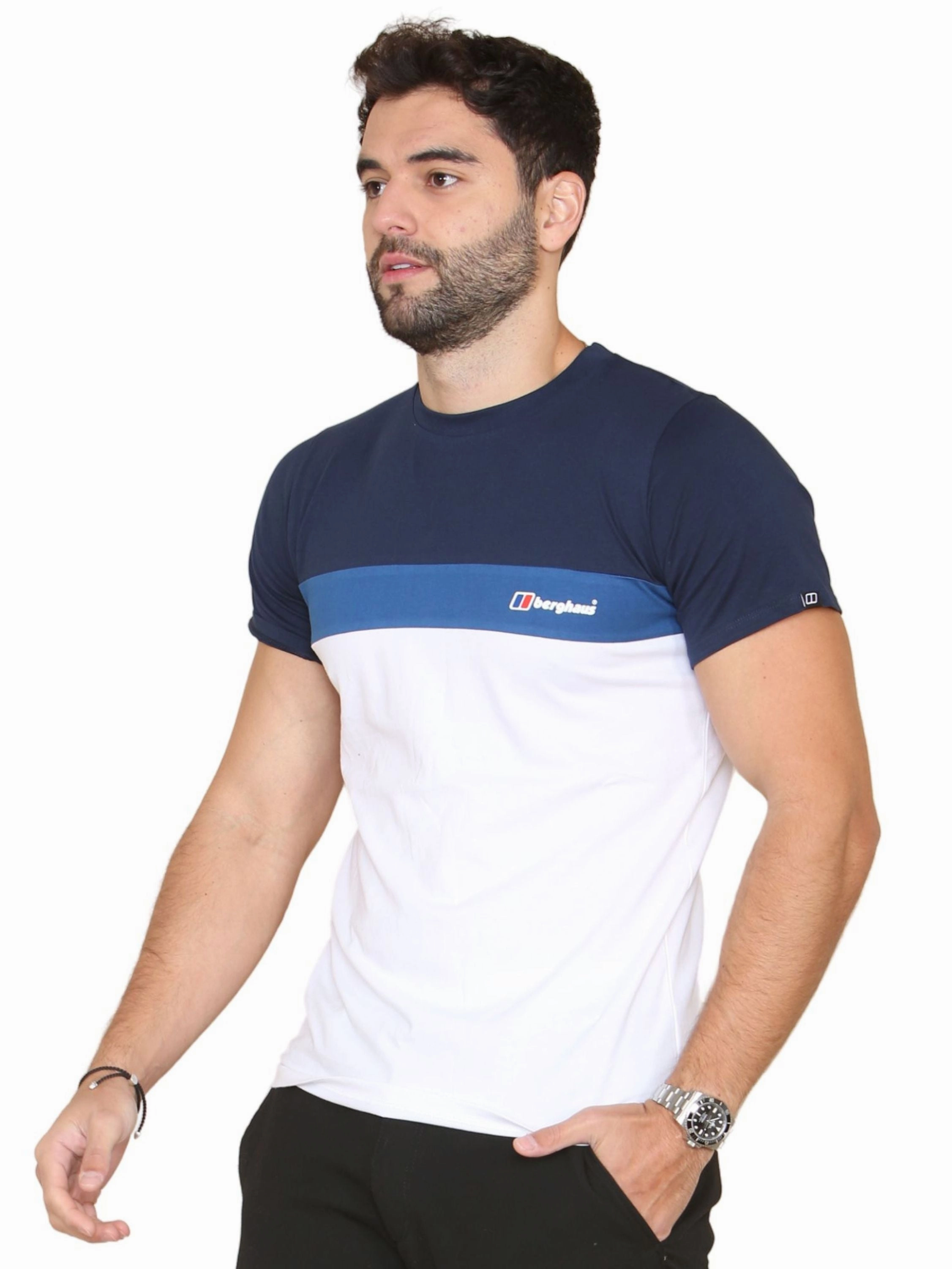 Berghaus | Mens Triple Block T-Shirt LowImpact Manufacturing