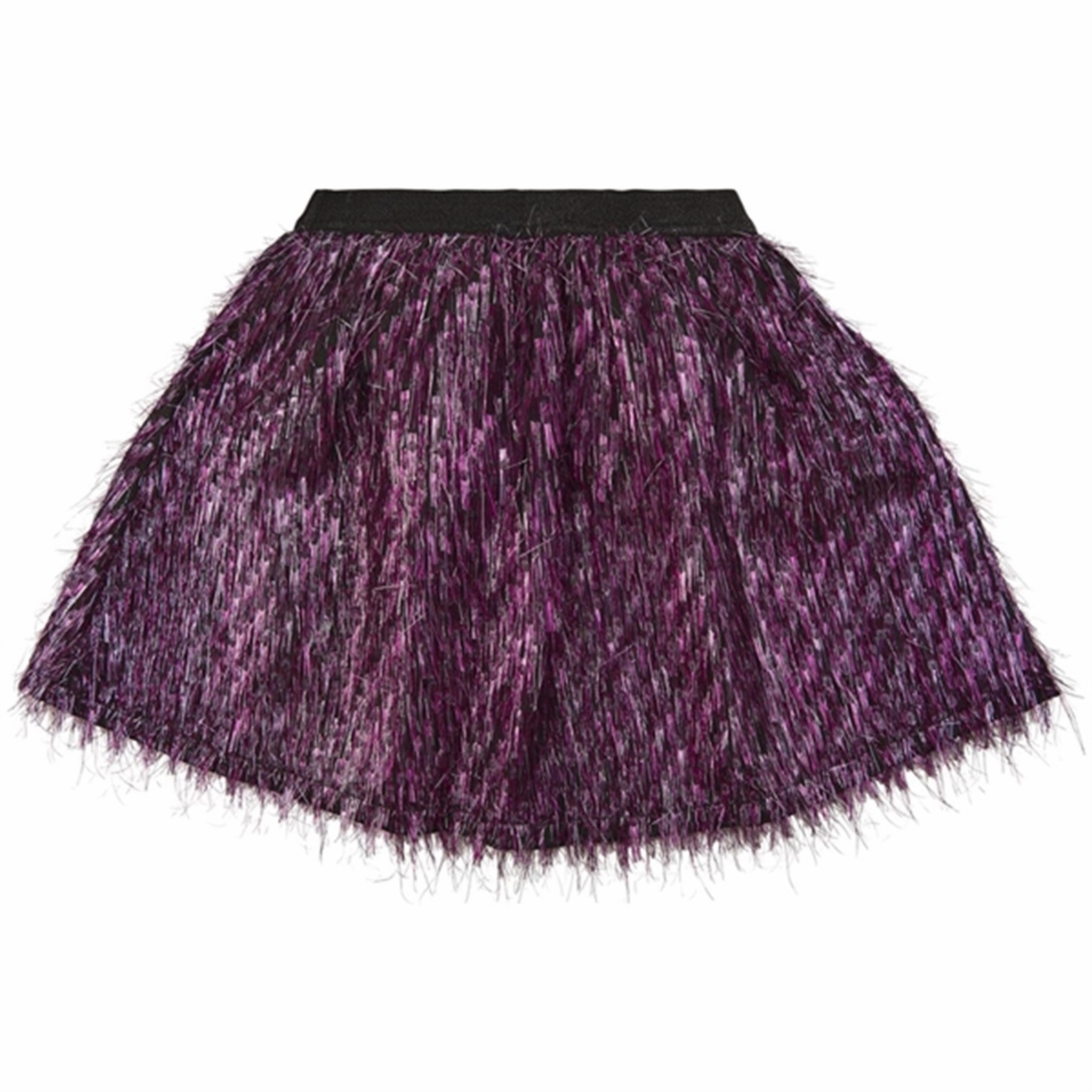 The New Maroon Definite Skirt Vegan Material