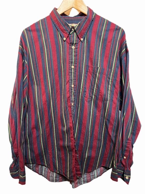 Bill Blass Mens Red Shirt (Size XL) Durable Fabric Refined Aesthetic