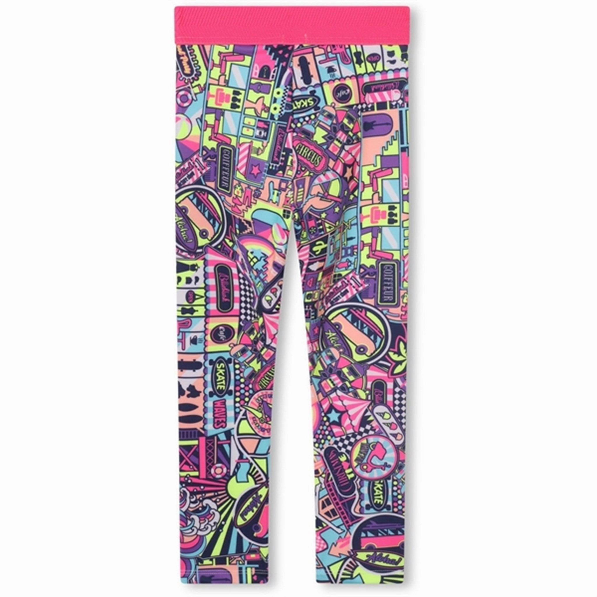 Weekend Trip Unisex Style Billieblush Malabar Fluorescent Leggings