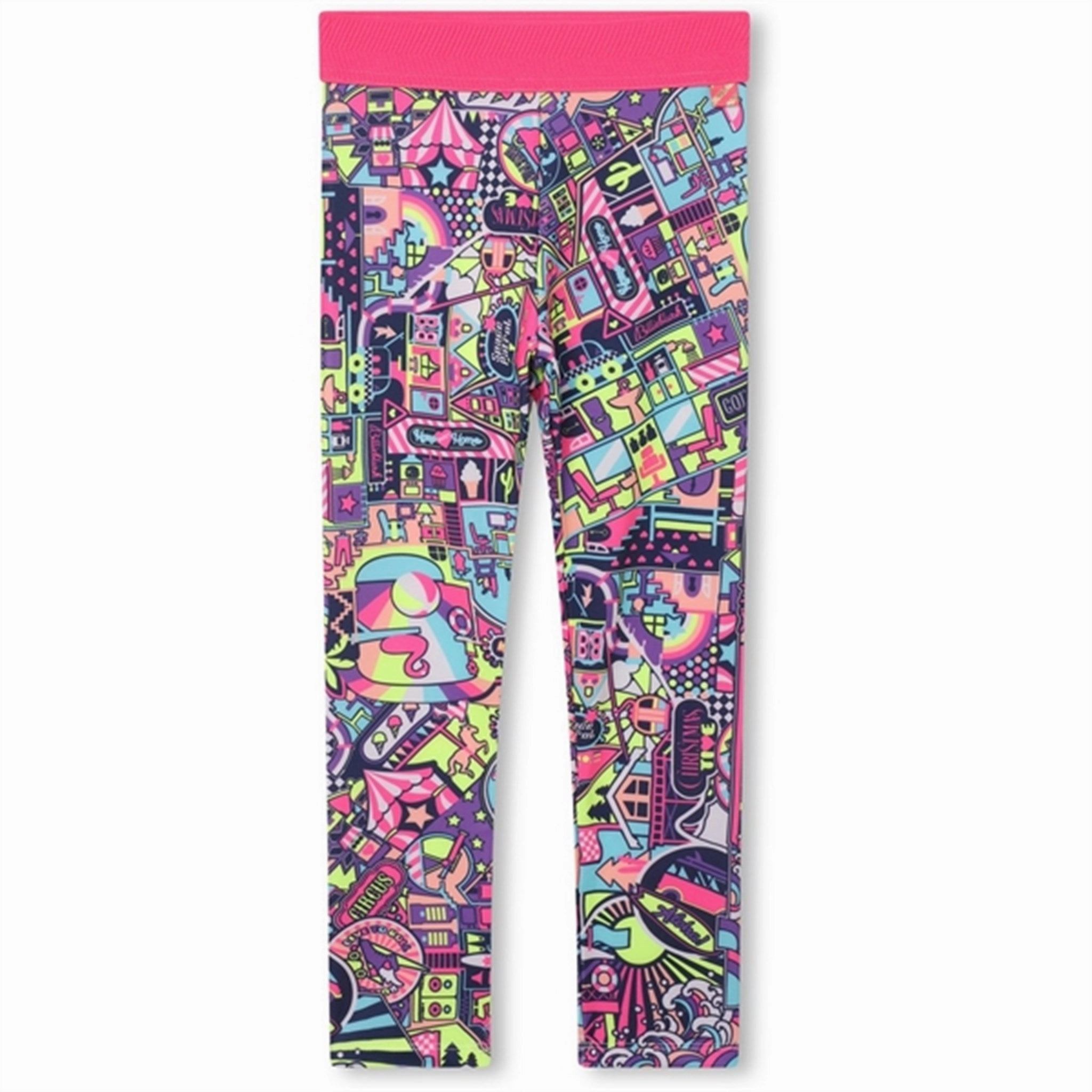 Studio Practice Comfort Seeker High Stretch Billieblush Malabar Fluorescent Leggings
