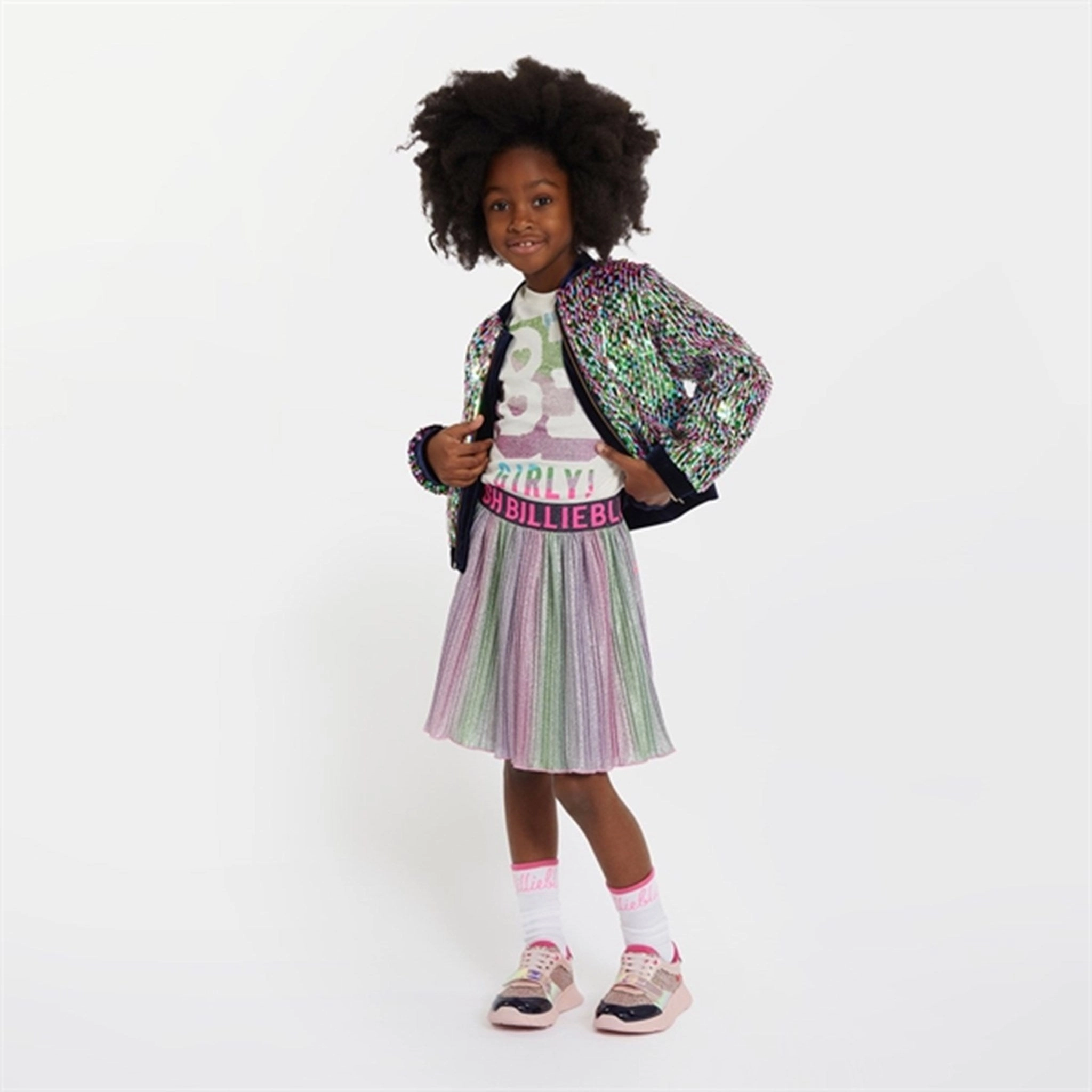 Billieblush Multicoloured Pleaded Skirt Day Ready