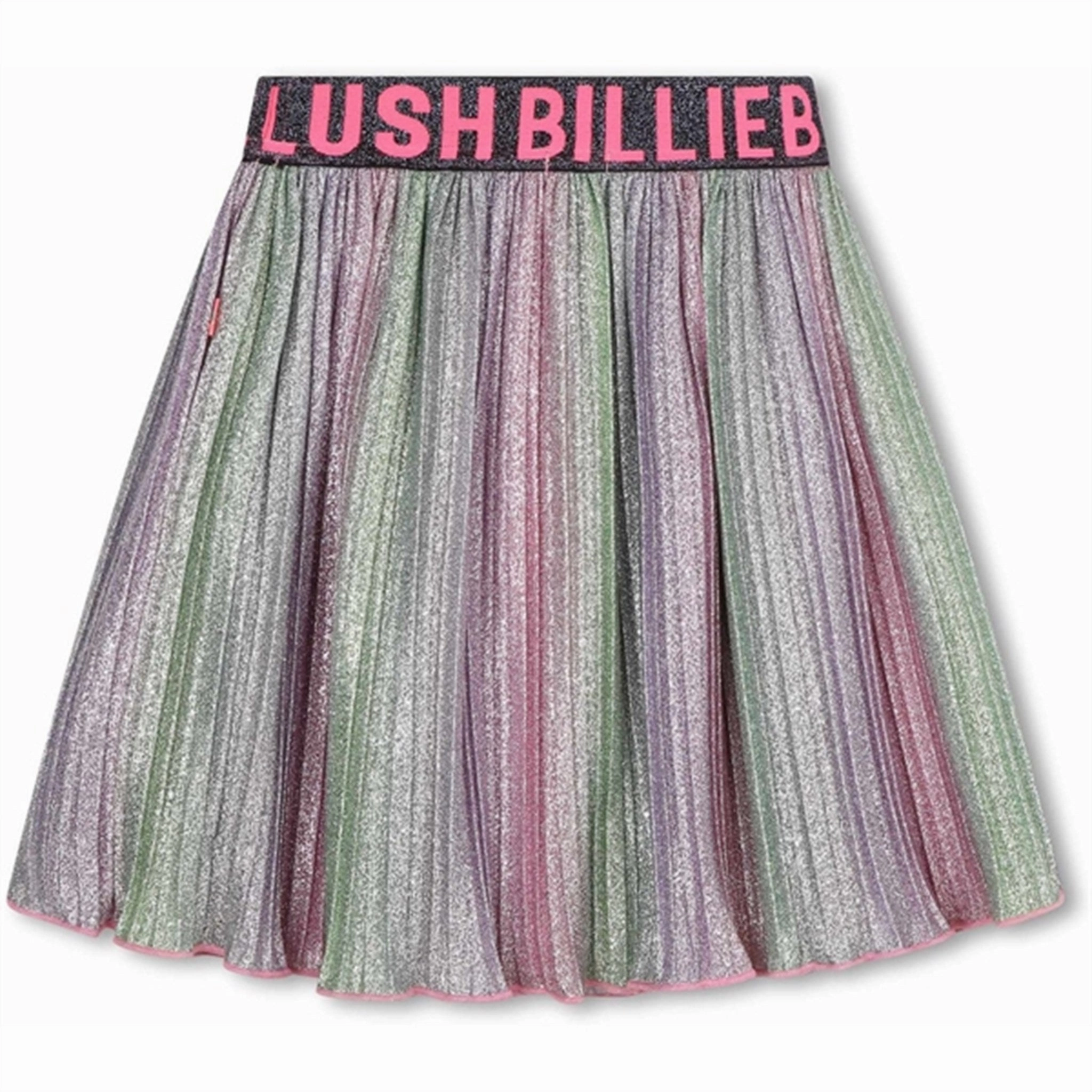 Billieblush Multicoloured Pleaded Skirt Non see through