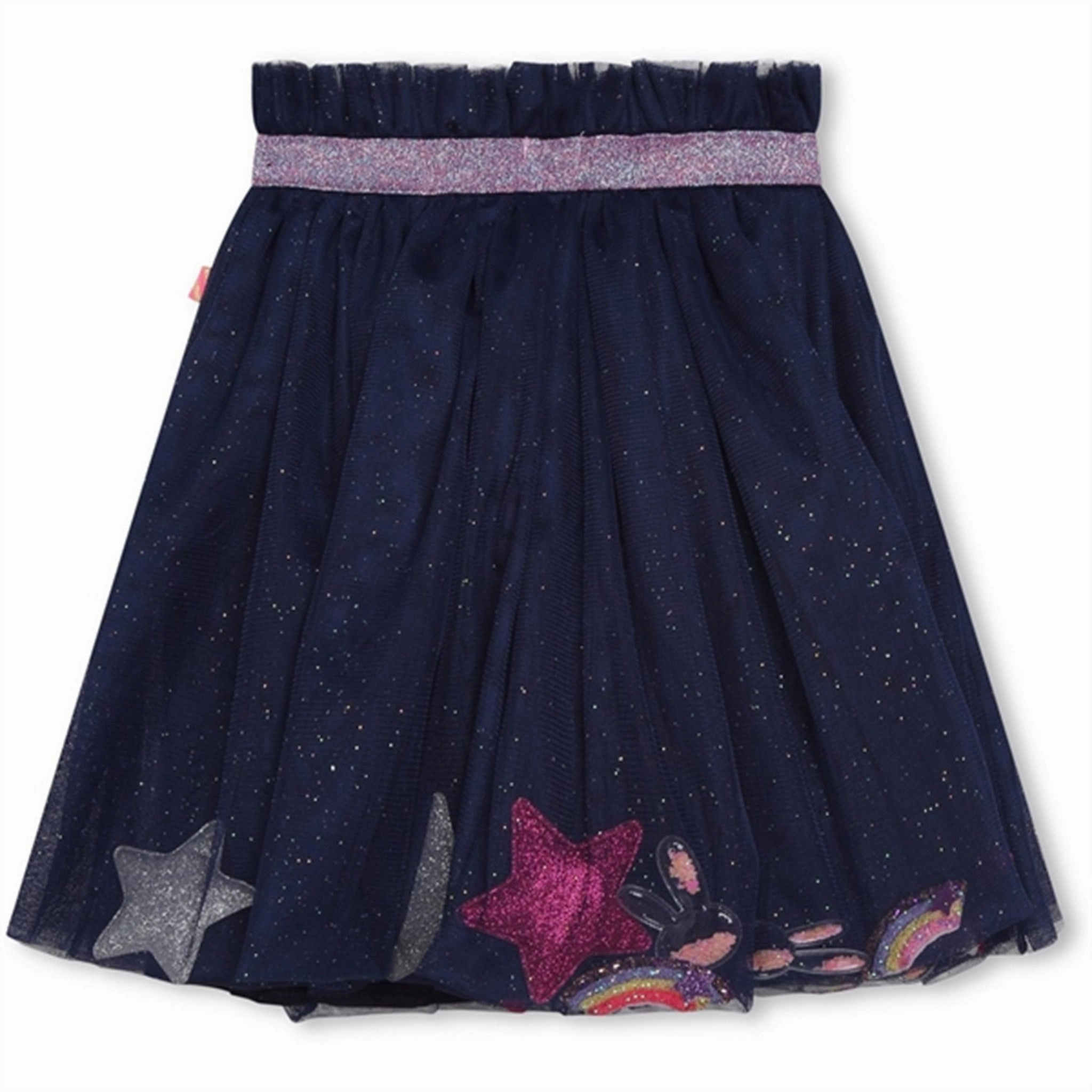 Celebrity Style Billieblush Navy Petticoat Skirt