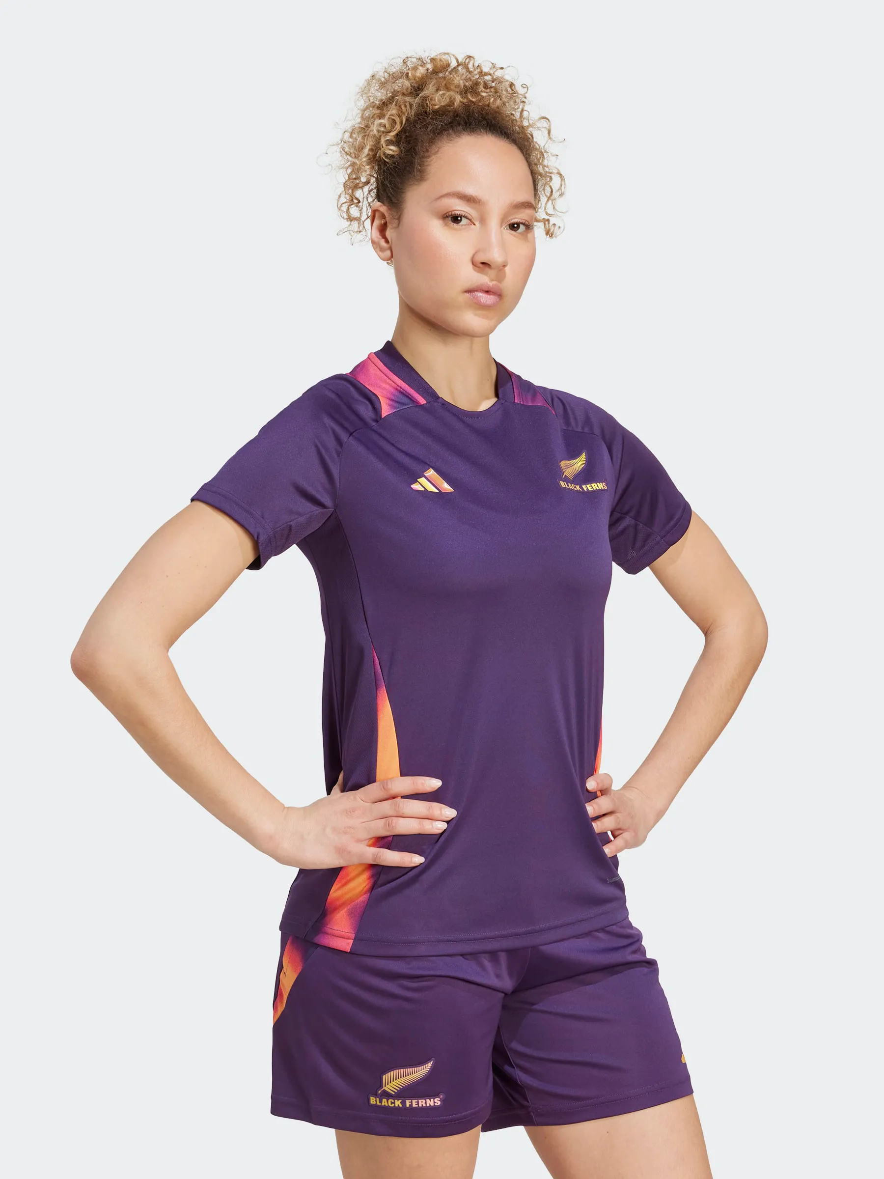 Adjustable Drop Tail Black Ferns Performance Jersey