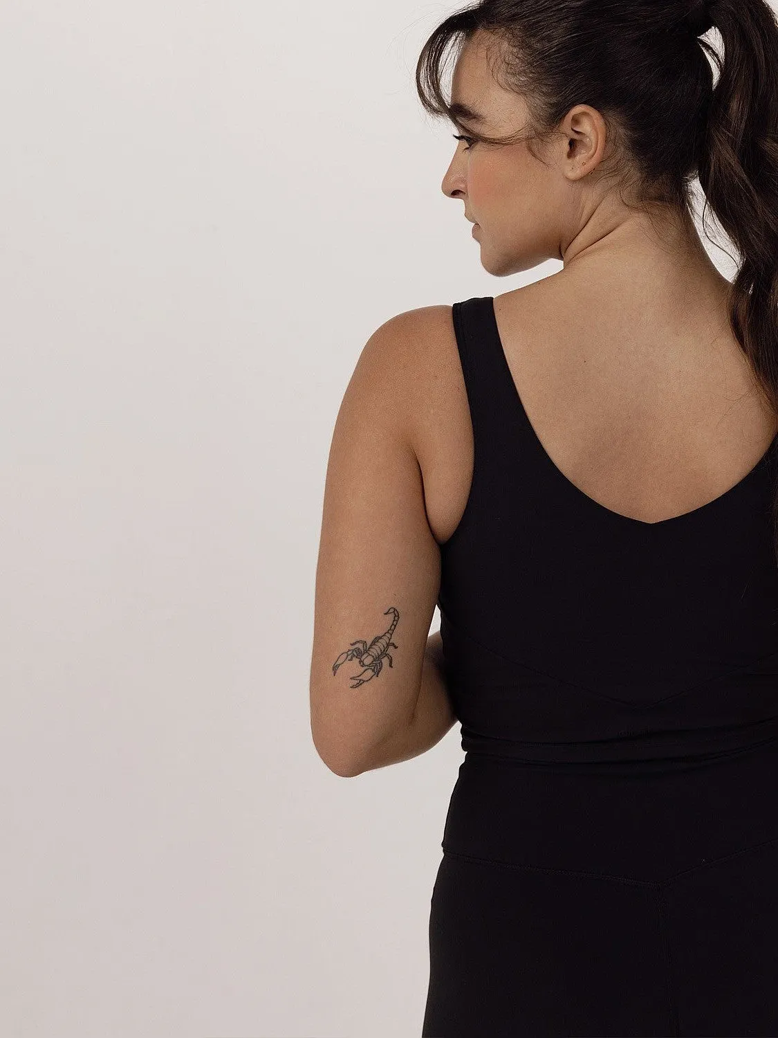 Black Sense Bralette Non-Chafing Material