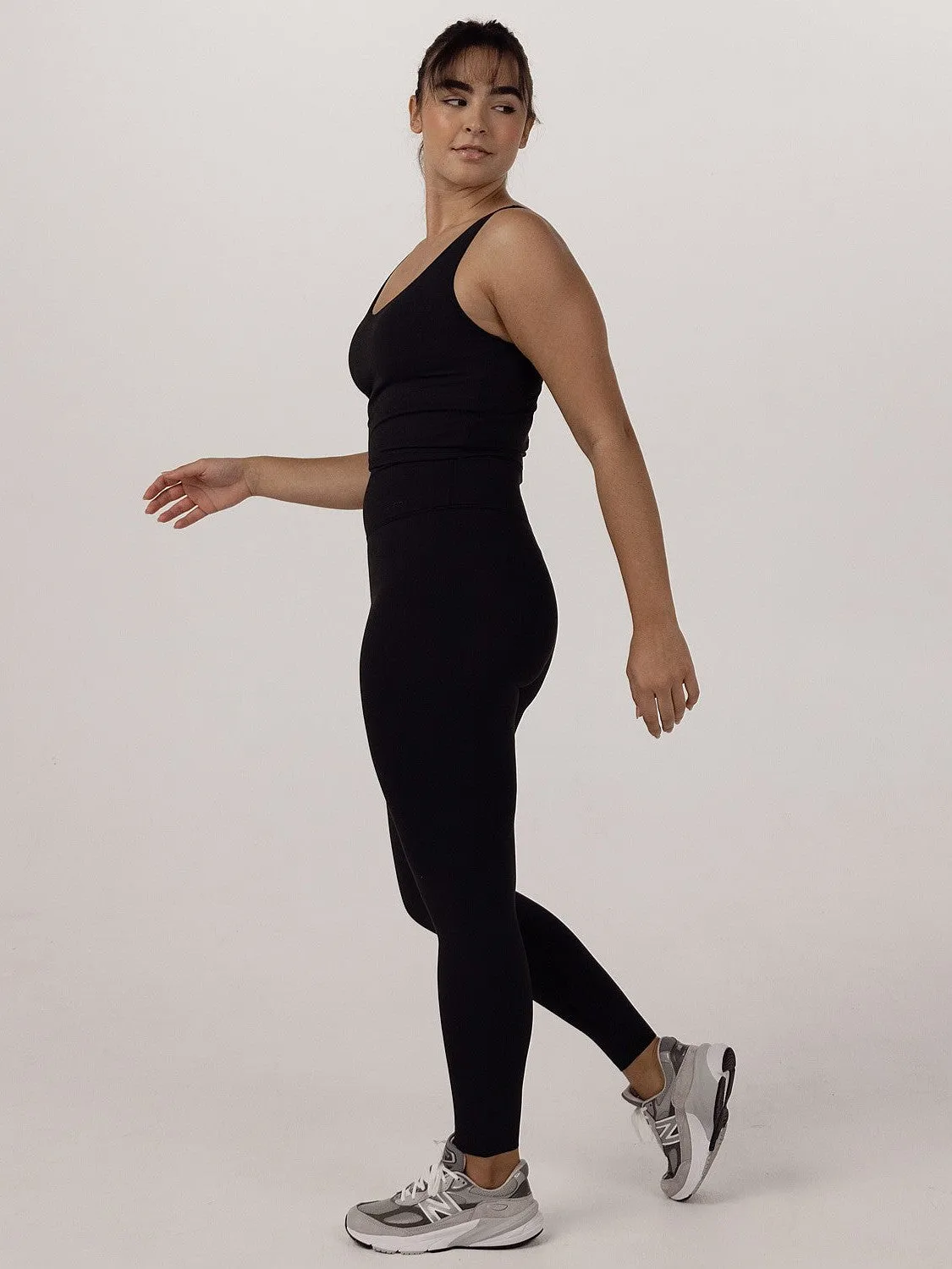 Anti-static seams Black Sense Bralette