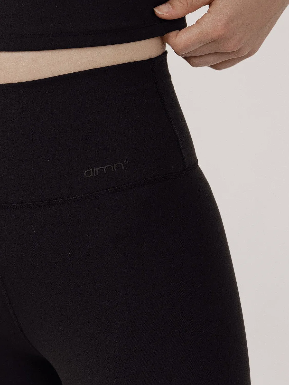 Black Sense Tights Athletic Comfort