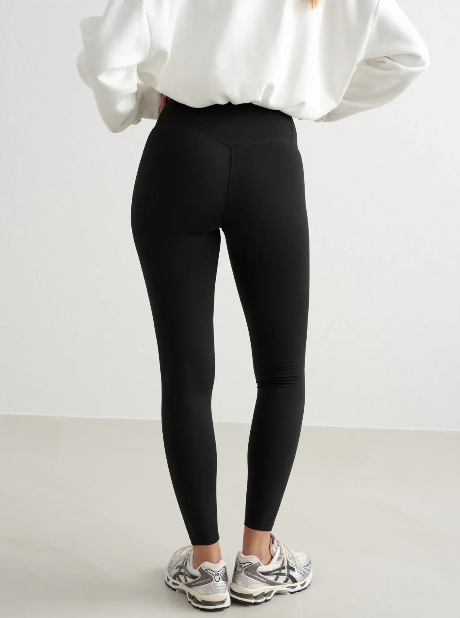 Black Warming Tights Stretch Fit Outdoor Lover