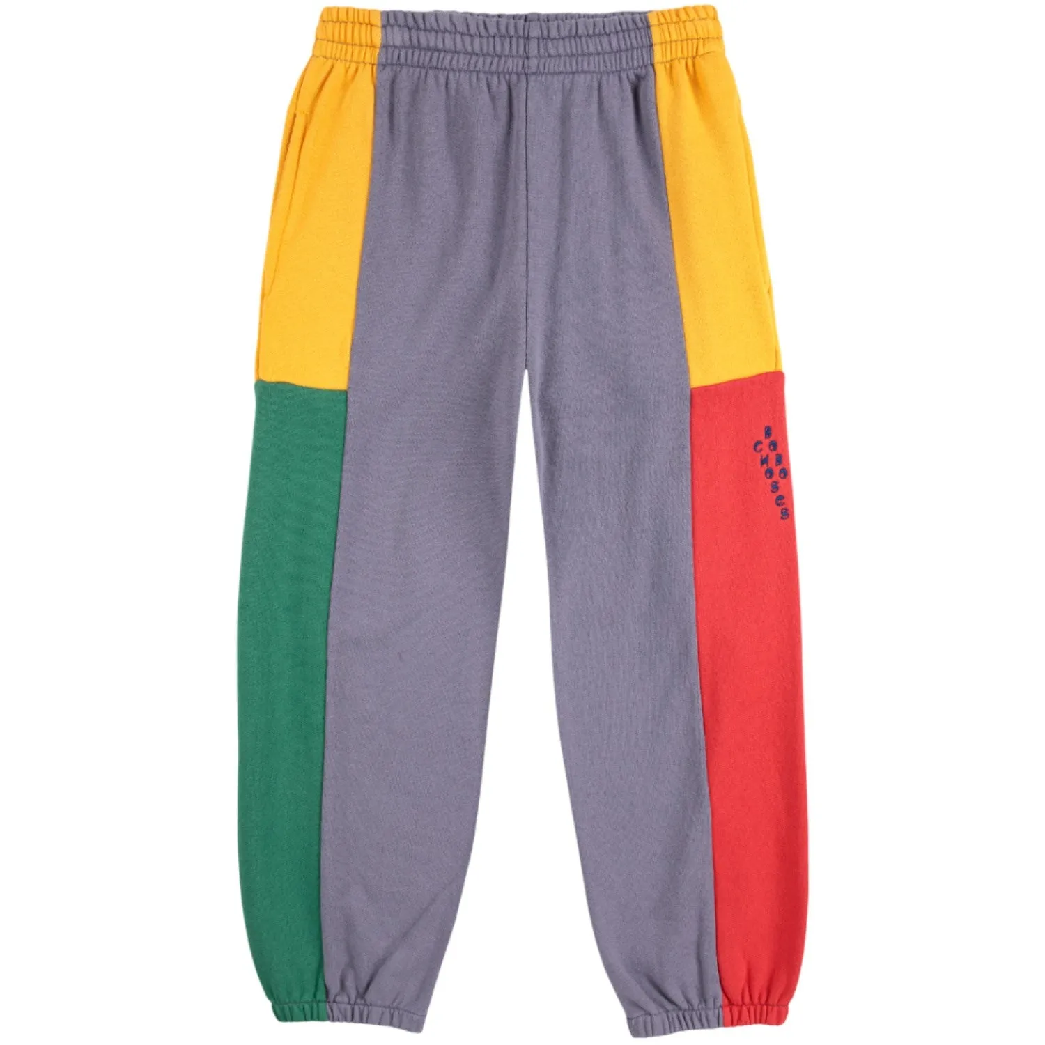 premium fabric offline shopping Bobo Choses Multicolor Color Block Jogging Pants