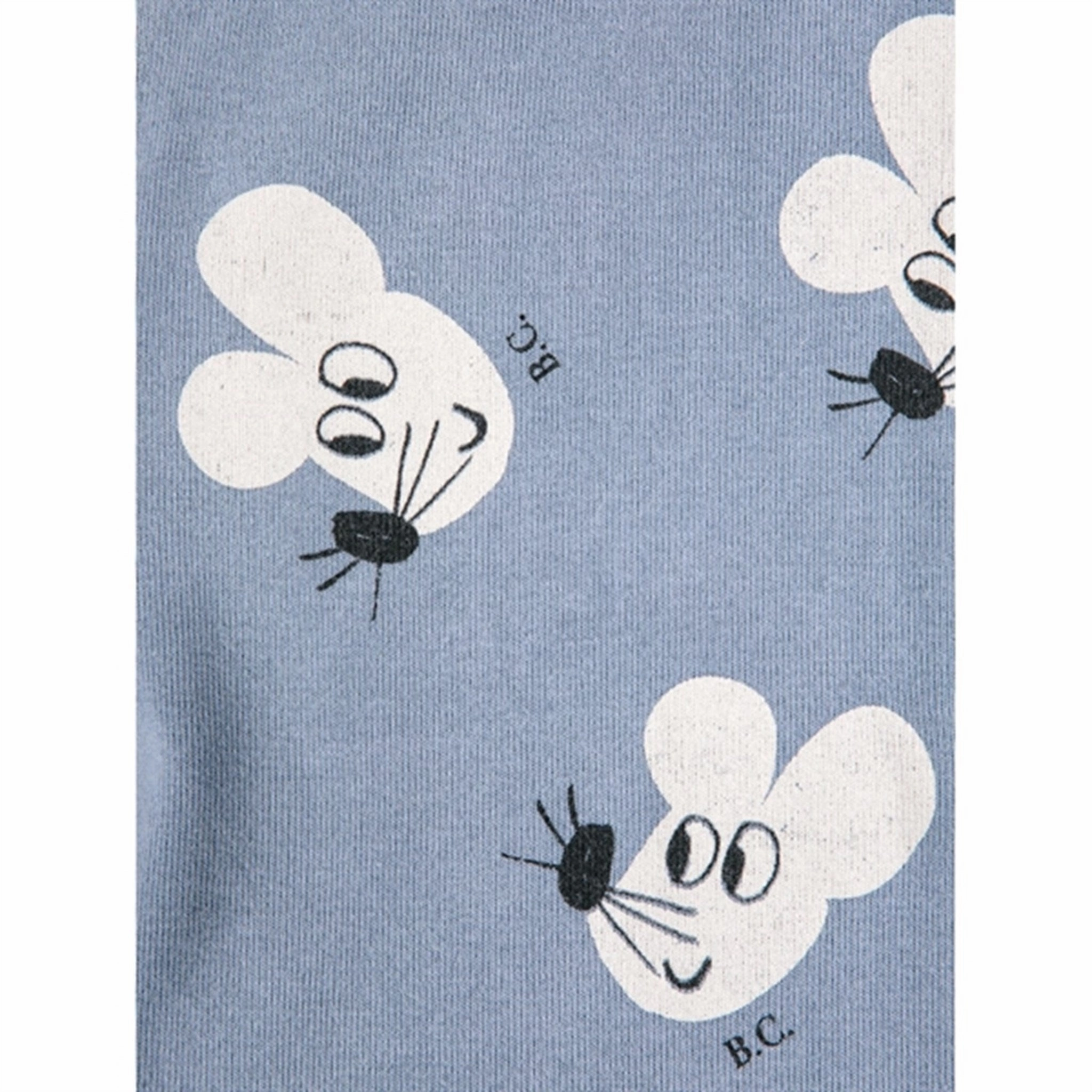 Bobo Choses Blue Mouse Leggings AOP Evening Walk Anti Odor