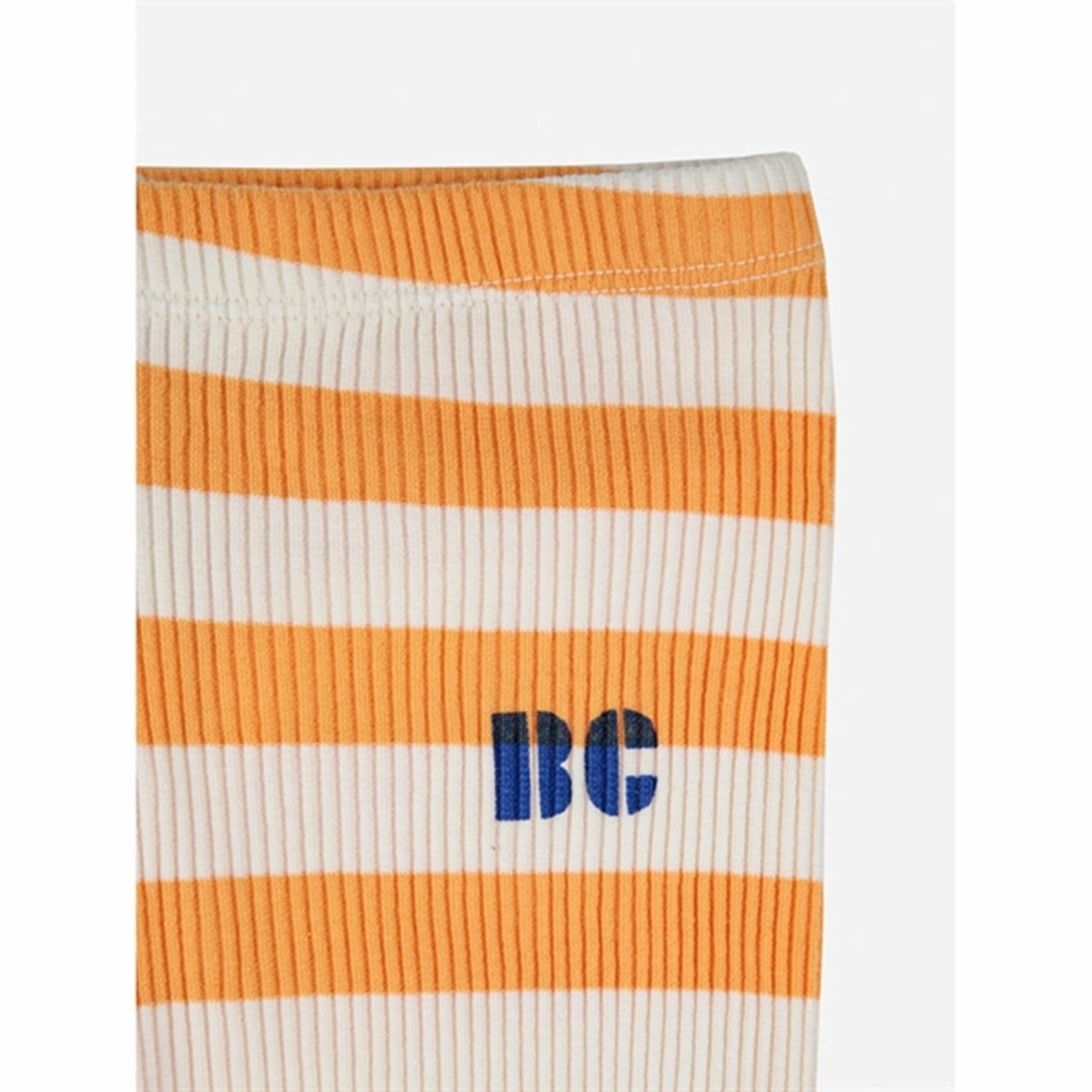 Bobo Choses Curry Yellow Stripes Leggings Non See Travel Enthusiast Urban Mood