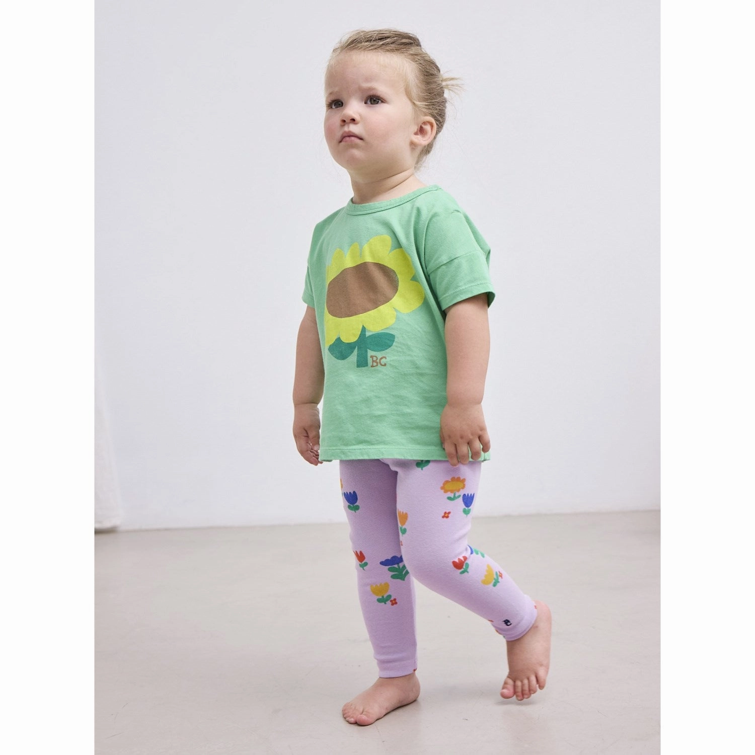Anti Pilling Technology Bobo Choses Lavender Garden Party All Over Leggings