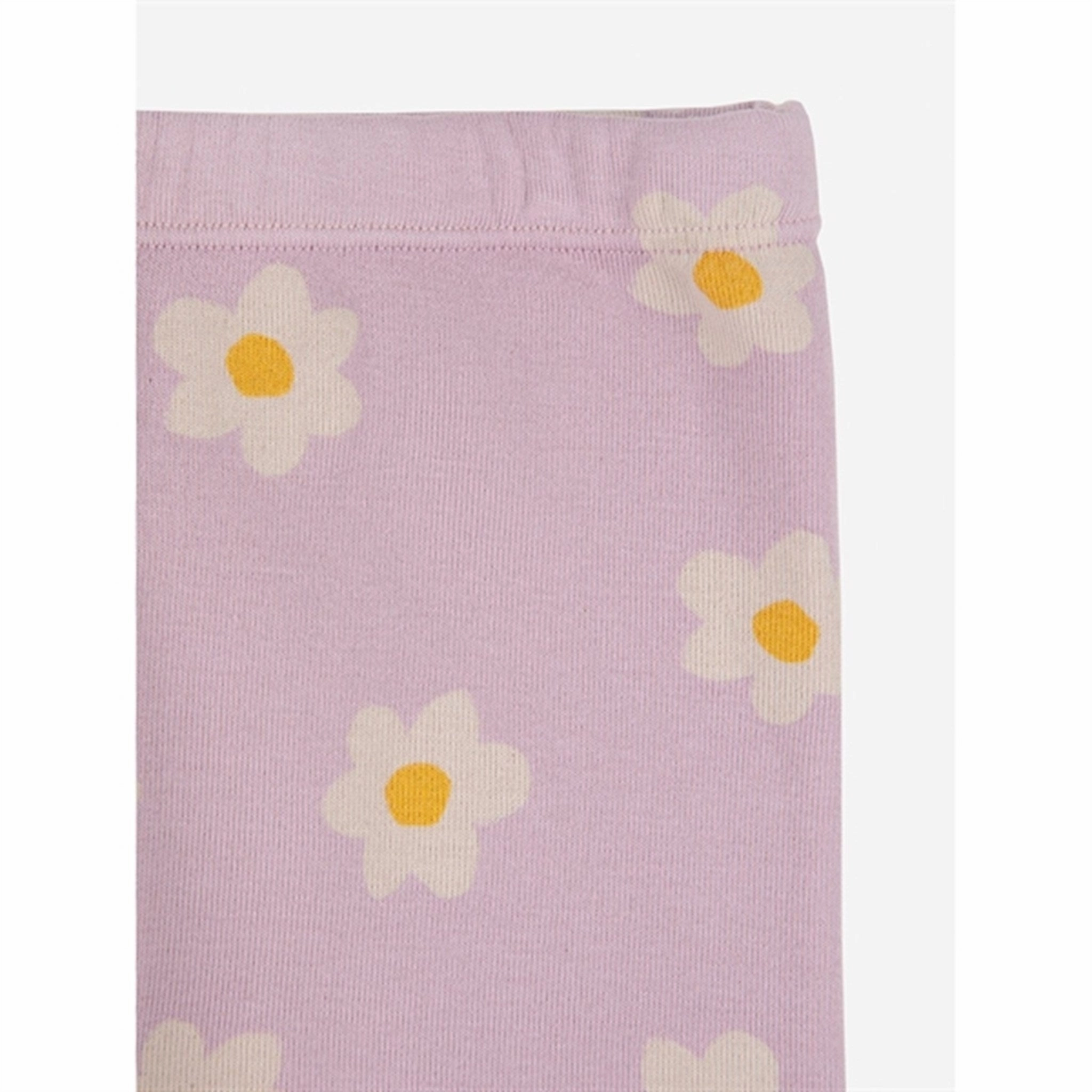 Urban Commuter Moisture Wicking Bobo Choses Lavender Little Flower Leggings AOP