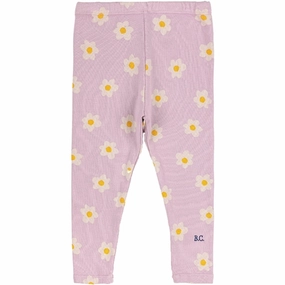 Cold Weather Perfect Movement Bobo Choses Lavender Little Flower Leggings AOP