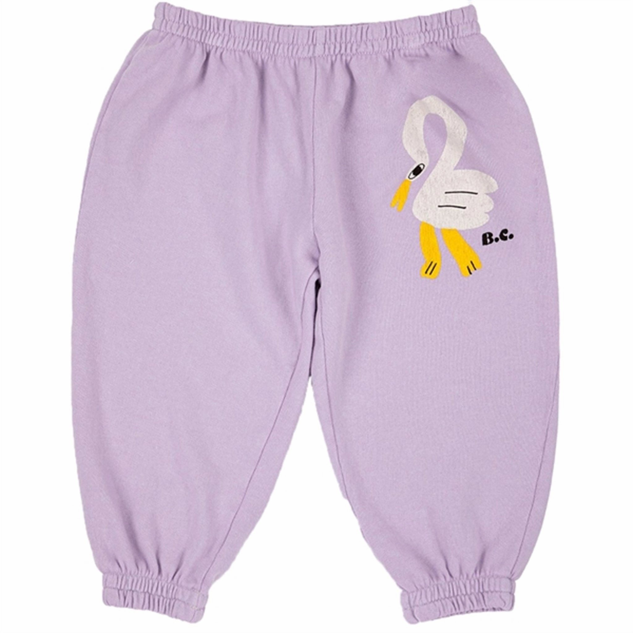 Bobo Choses Lavender Pelican Sweatpants Layered Ventilation System Soft Inner Brushing
