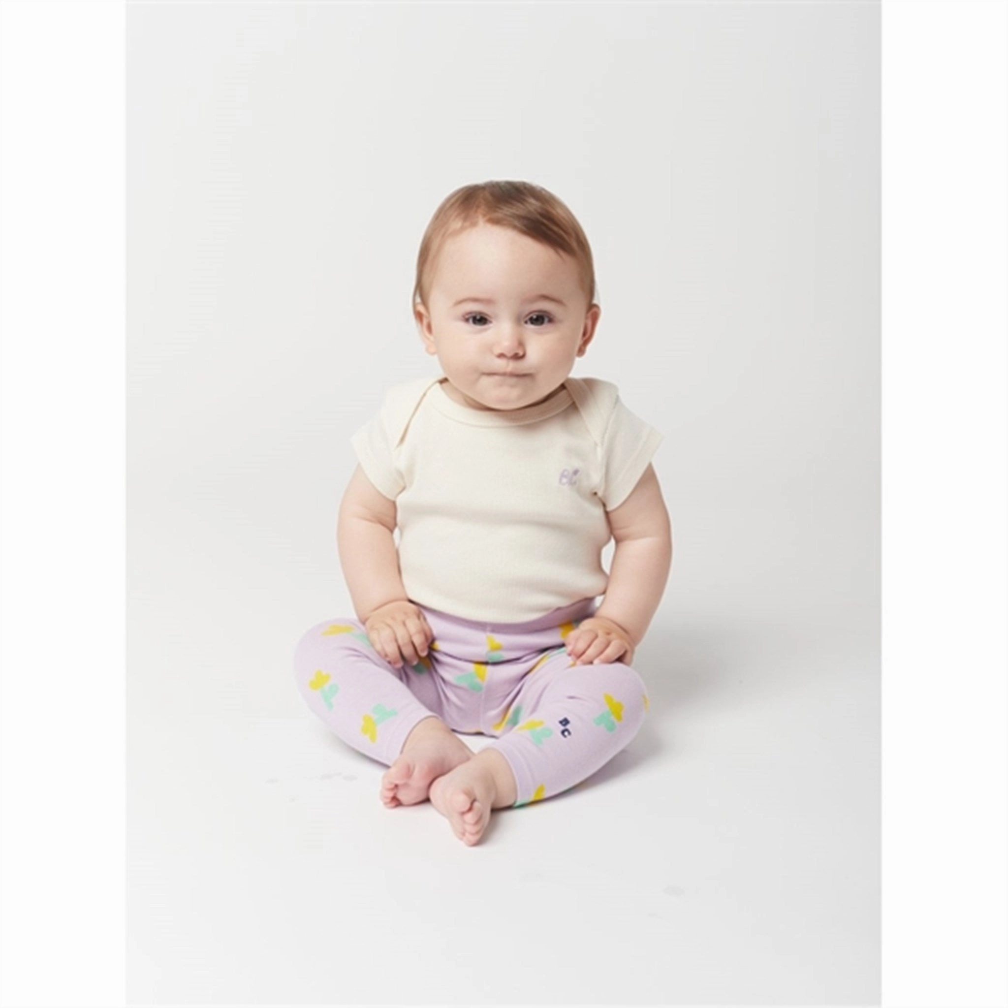 Relaxed Layers Bobo Choses Lavender Sea Flower All Over Leggings