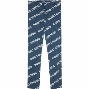 Fast Dry Bobo Choses Midnight Blue All Over Leggings