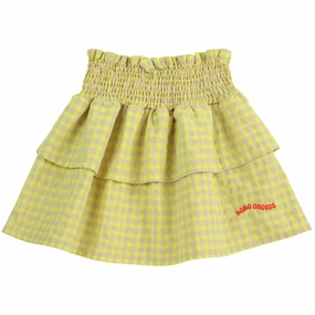 Functional Look Bobo Choses Multicolor Vichy Ruffle Skirt