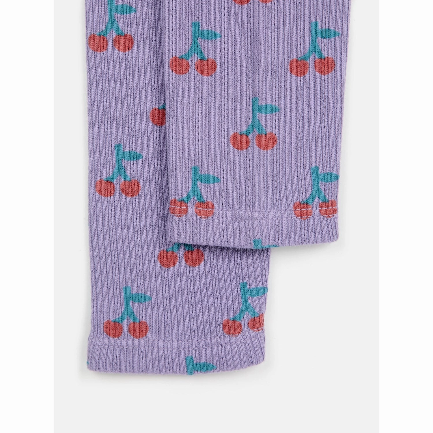 Bobo Choses Purple Cherry All Over Legging Weekend Trip Minimalist Style Classic Cut