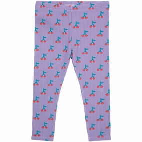Bobo Choses Purple Cherry All Over Legging Gentle Fit