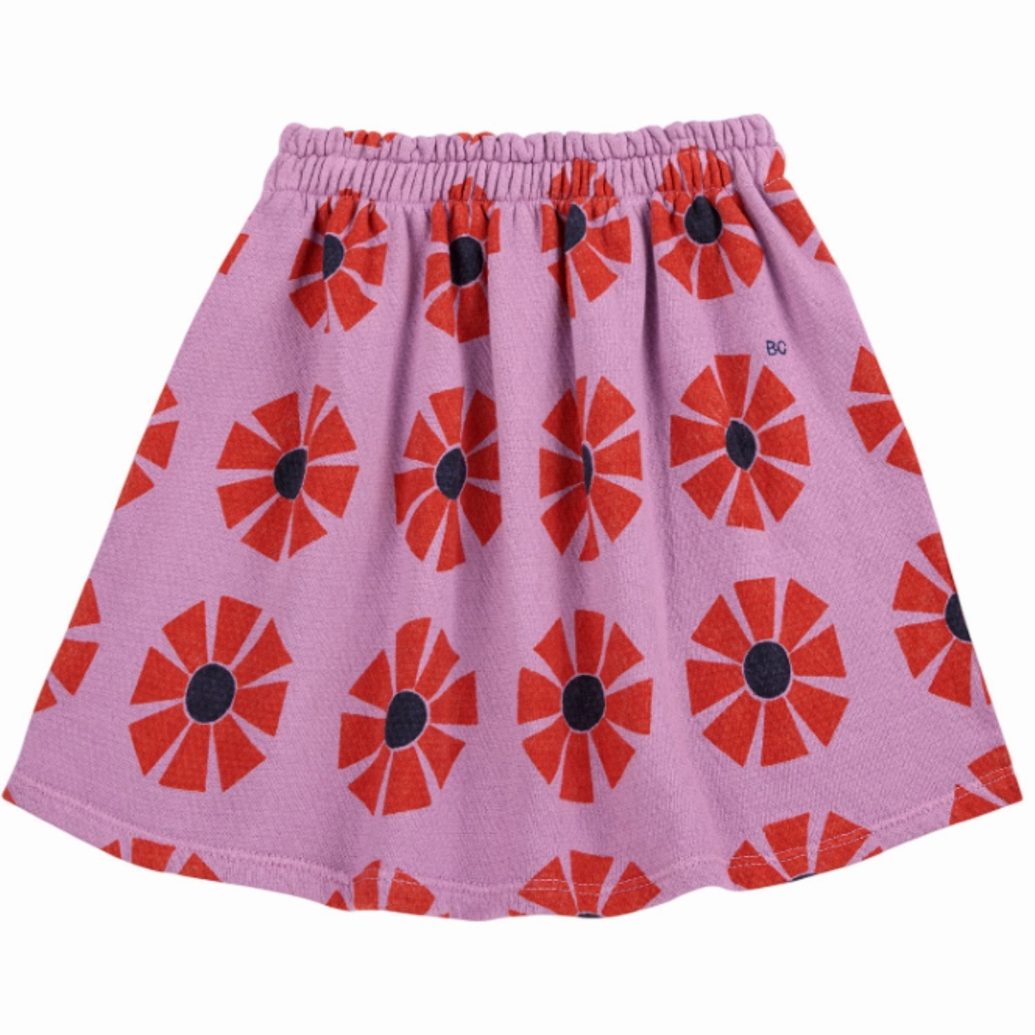 Bobo Choses Purple Kaleidoscope All Over Skirt Elasticized Hem Versatile Fit