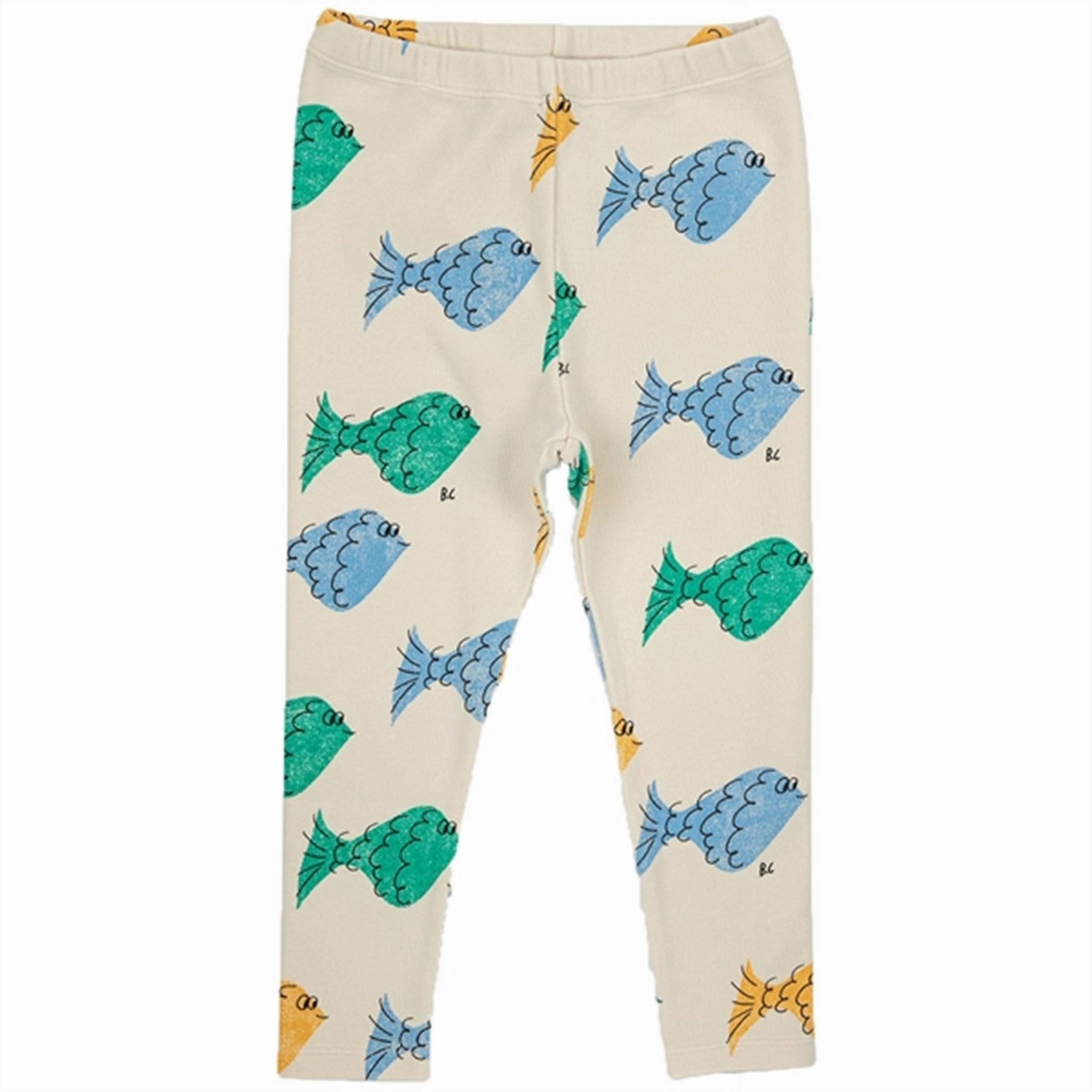 Flexible Wear Park Run Bobo Choses White Multicolor Fish All Over Leggings
