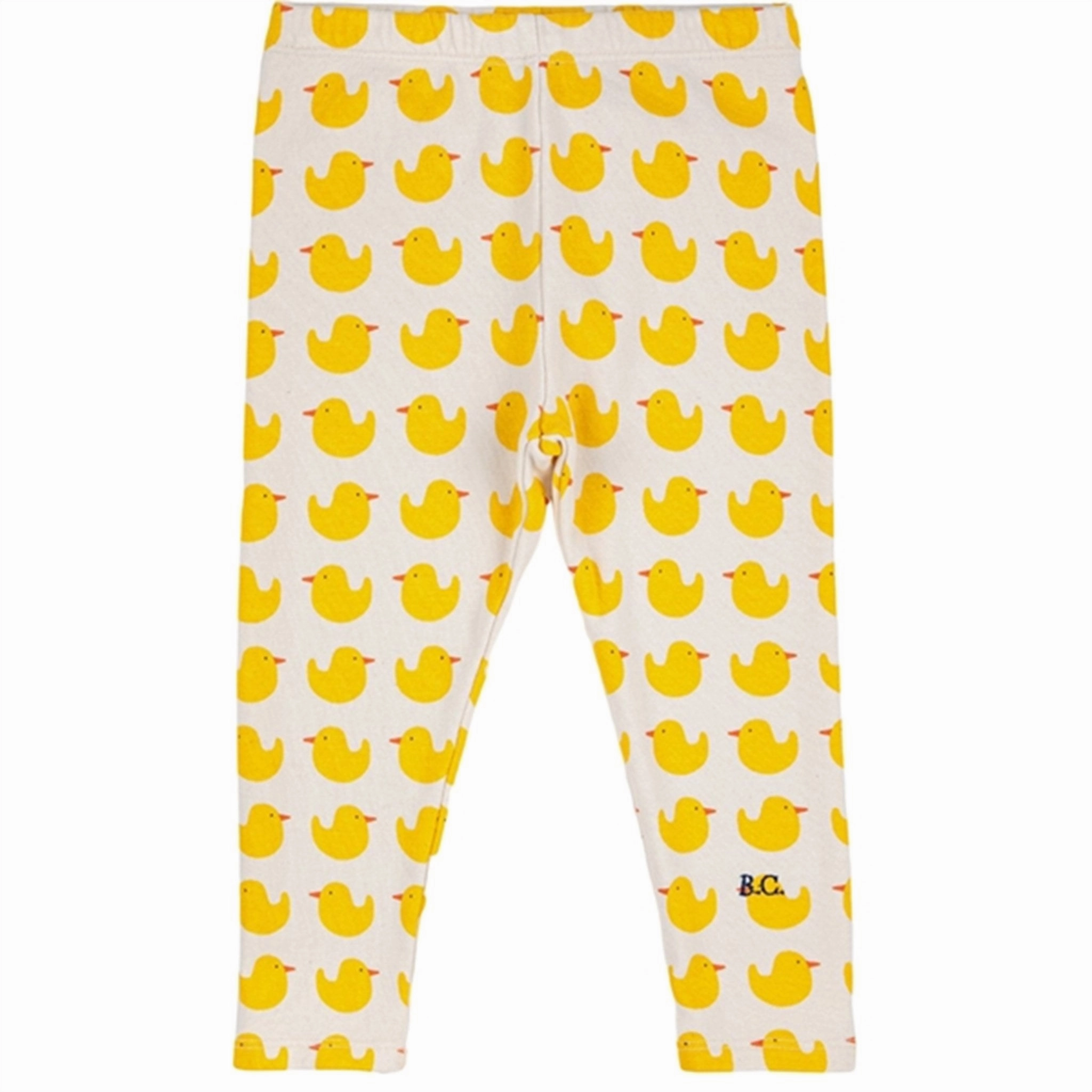 Perfect Shape Wear Bobo Choses White Rubber Duck Leggings AOP