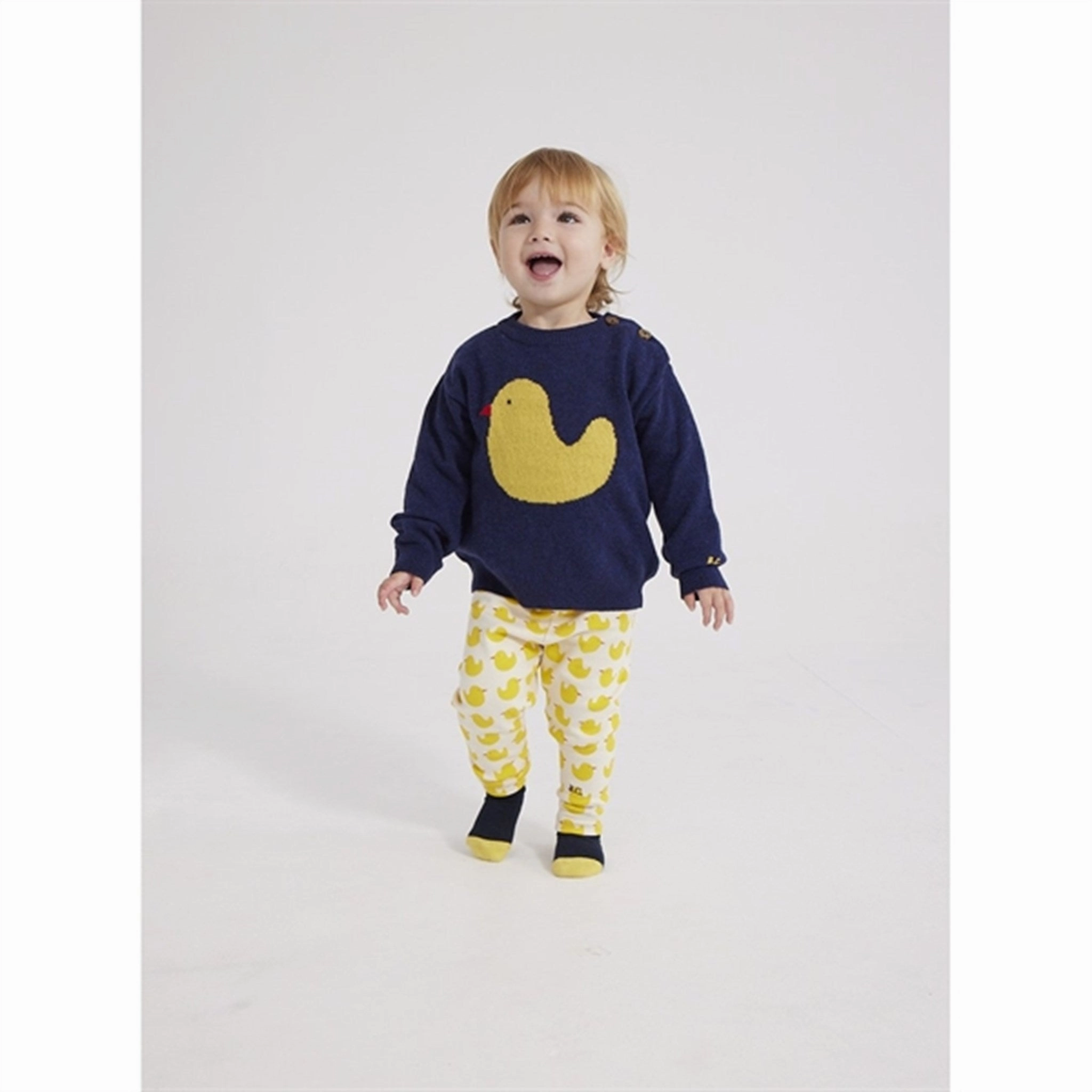Dry Layer Quick Dry Technology Bobo Choses White Rubber Duck Leggings AOP