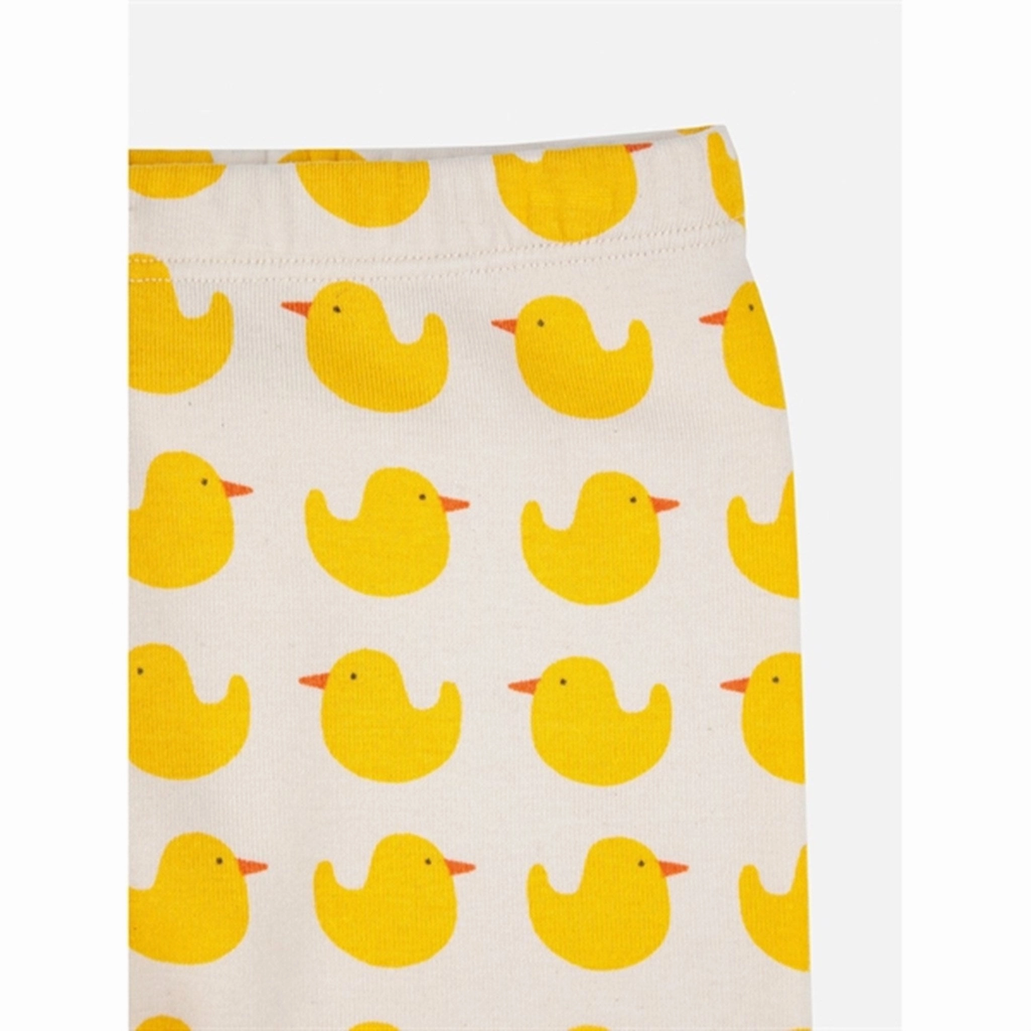 Extra Soft Studio Practice Bobo Choses White Rubber Duck Leggings AOP
