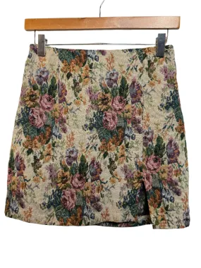Wild Fable Women's Floral Skirt (Size S) Non Slip Inner Grip