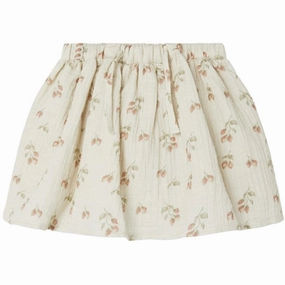 Seasonal Drop Elastic hemline Lil'Atelier Turtledove Strawberry Biba Skirt