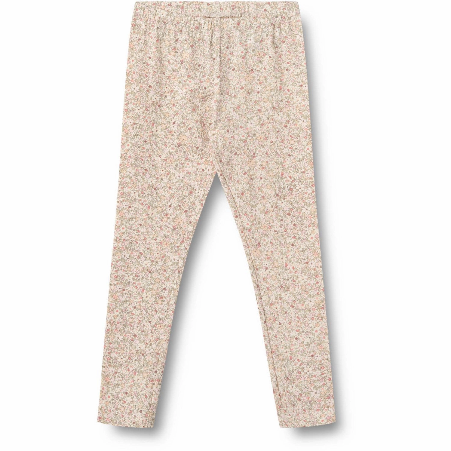 Silicone Hem Binding For Kids Stretch Fit Wheat Cream Flower Meadow Leggings Jules