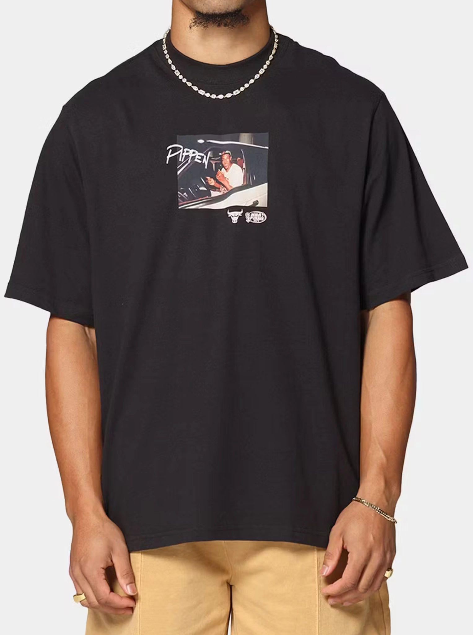 Trendy Fabric AllWeatherComfort Chicago Bulls Scottie Pippen Pre & Post Game T-Shirt