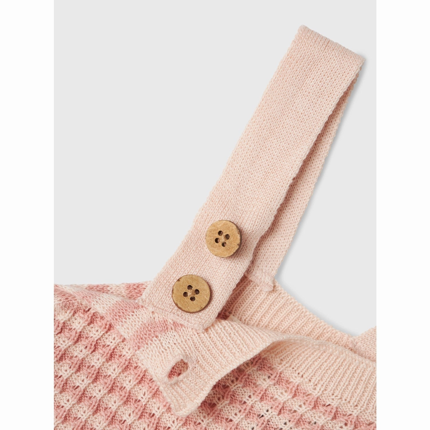 ReinforcedKnees Lil'Atelier Misty Rose Nbfhalma Loose Knit Overall Lil