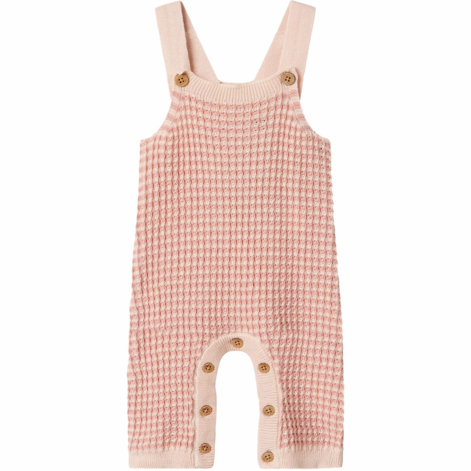 Lil'Atelier Misty Rose Nbfhalma Loose Knit Overall Lil Active Performance RecycledPolyester