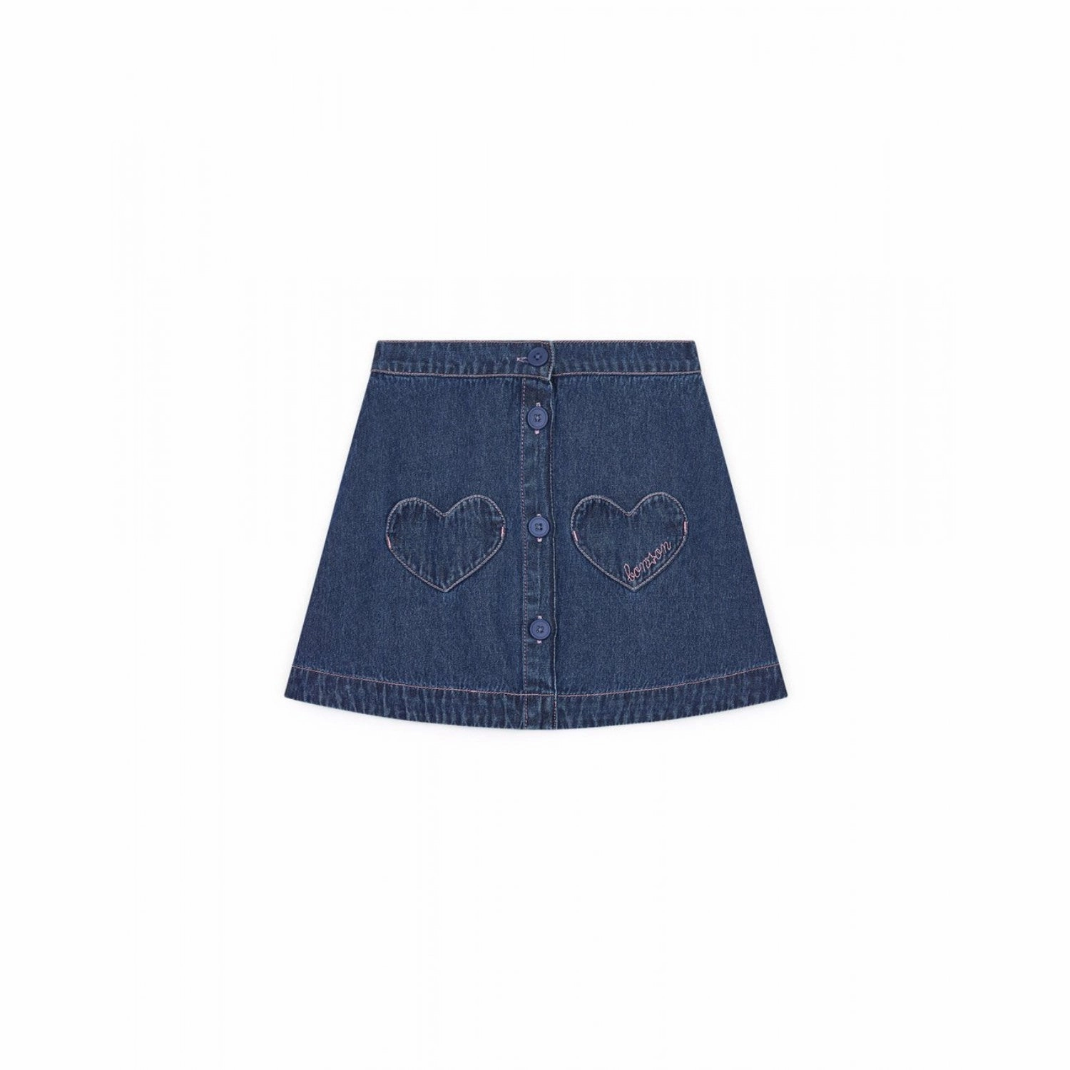 Refined Edge BONTON Chambray Fonc?? India Skirt