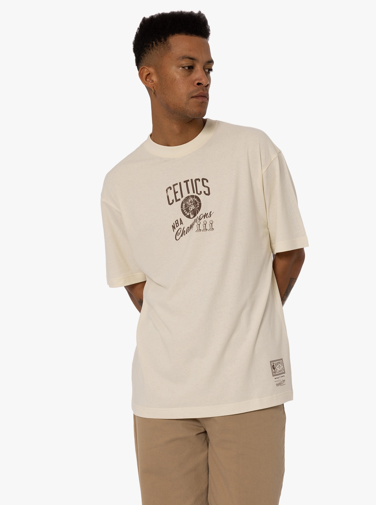 Boston Celtics Mono Champs Tee Reinforced Neckline