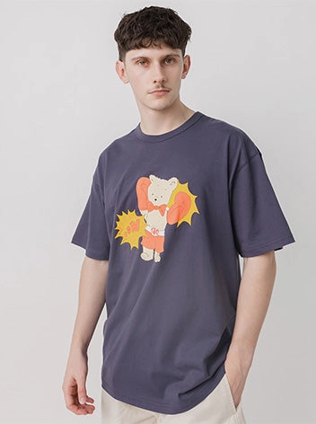 Breathable Style Athletic Wear Boxing Graphic Tee