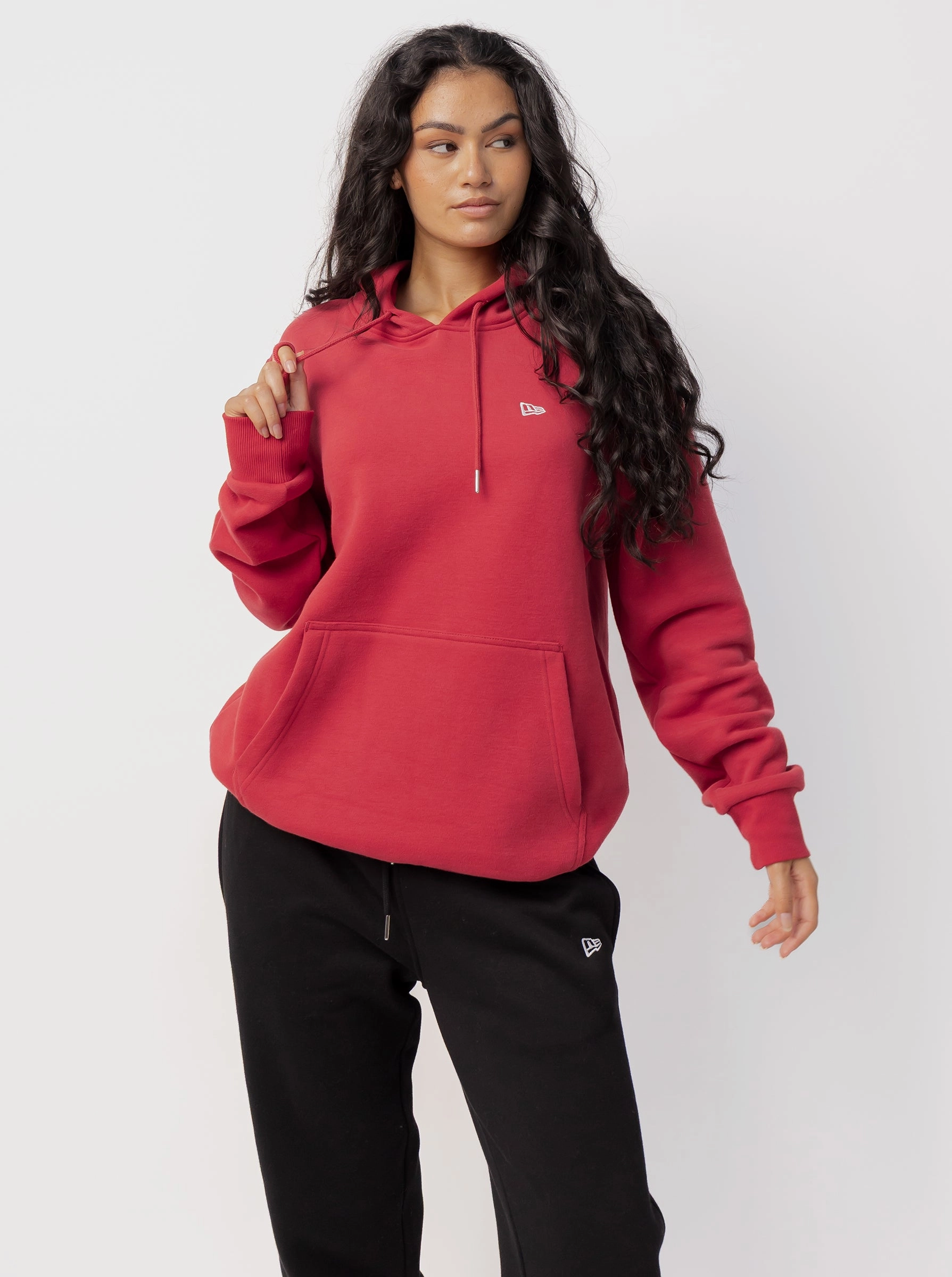 Printed Pattern Branded Hoodie